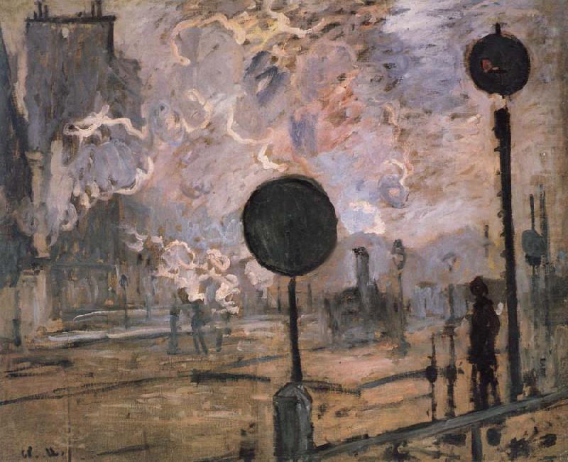 Exterior of Saint-Lazare Station, Claude Monet